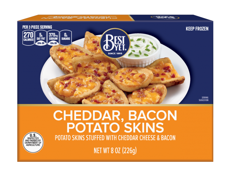 Potato Skins Cheddar Best Yet Brand