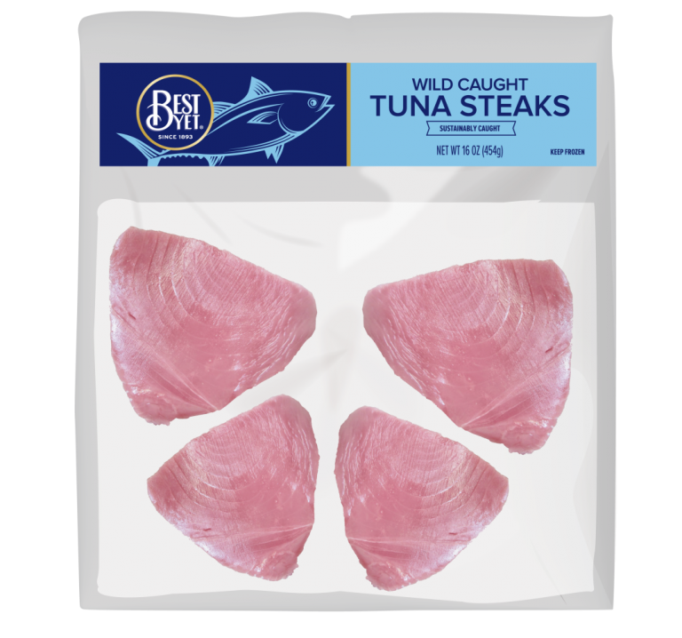 Frozen Tuna Steaks Best Yet Brand