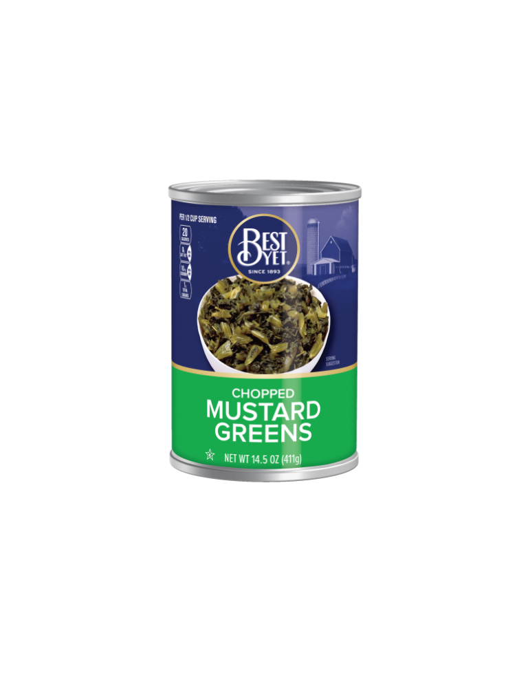 Mustard Greens 14OZ Best Yet Brand