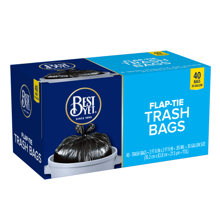 Large Trash Bags 30 Gallon Best Yet Brand