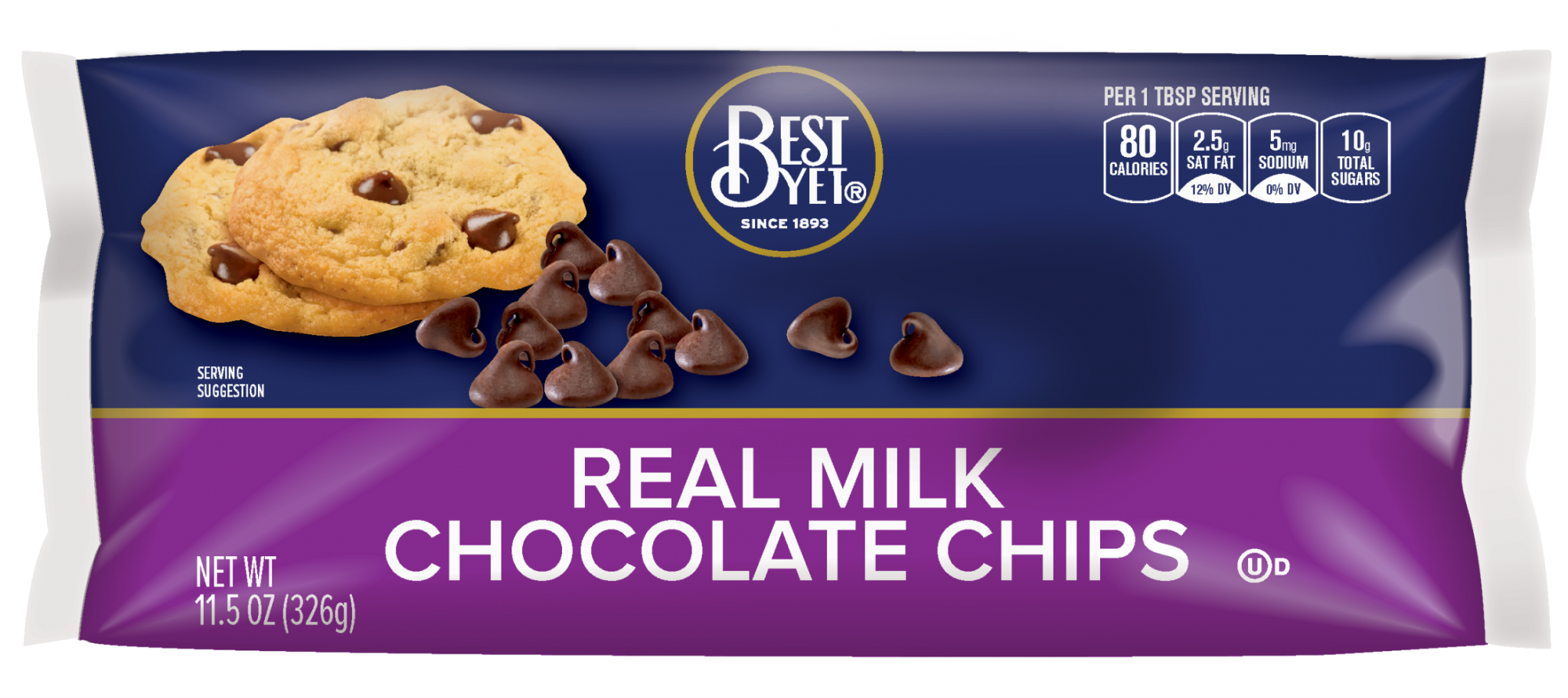 Milk Chocolate Chips Best Yet Brand