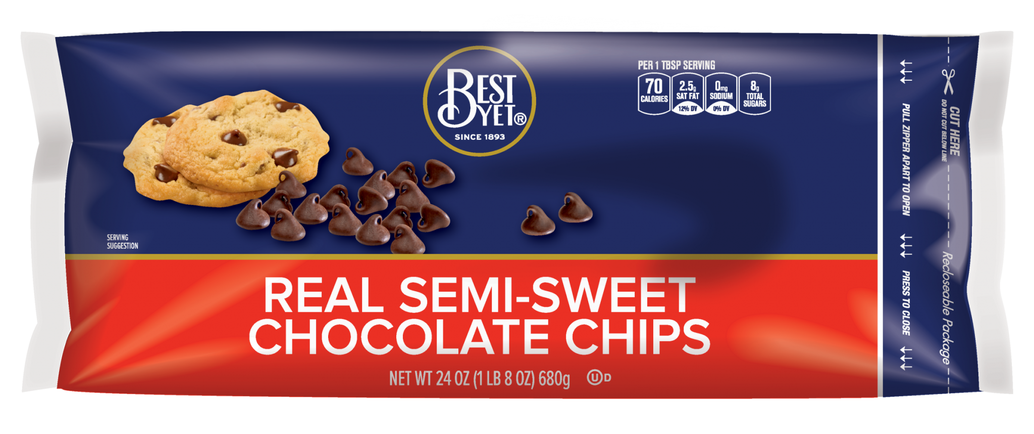 Semi Sweet Chocolate Chips Best Yet Brand