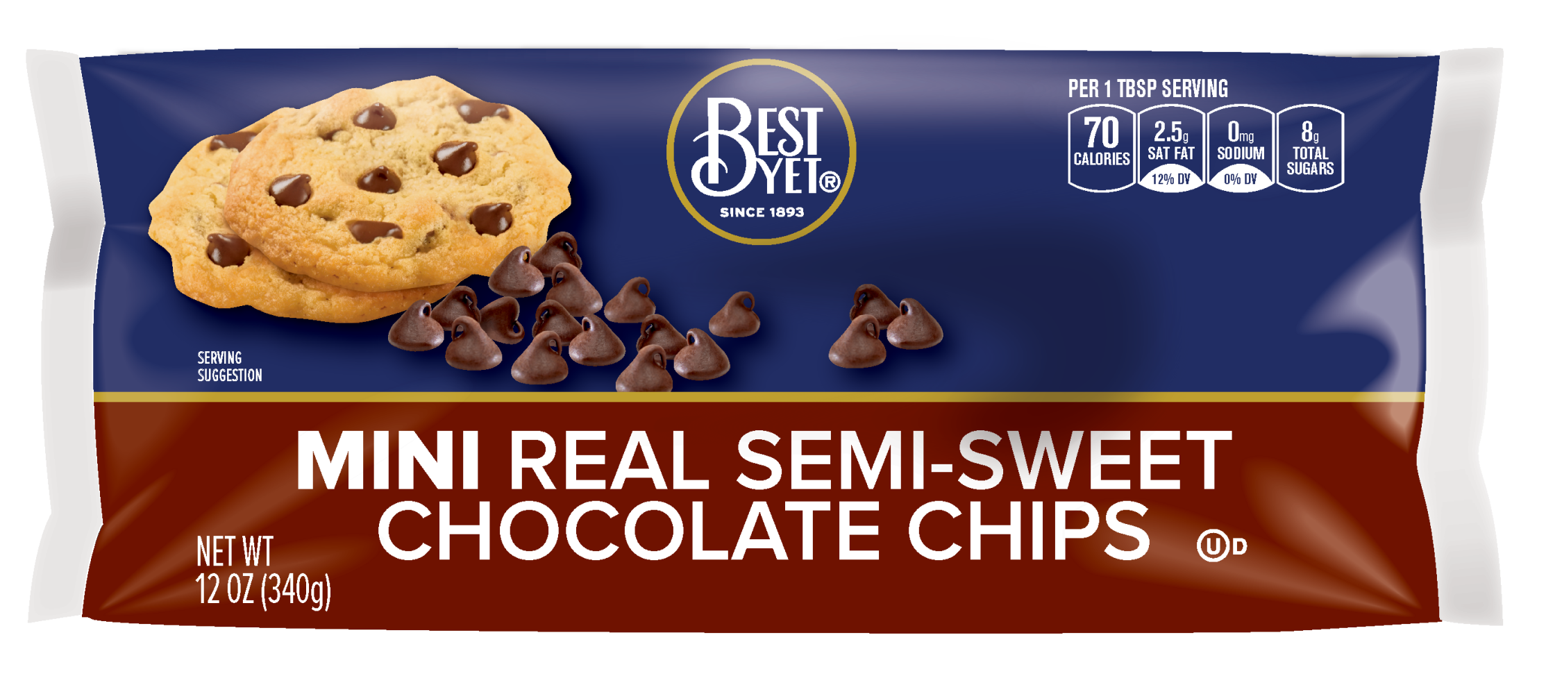 Semi Sweet Mini Chocolate Chips Best Yet Brand