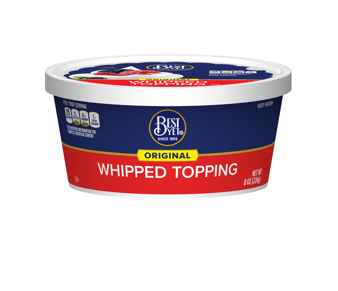 Dairy Whipped Topping 6.5OZ Best Yet Brand