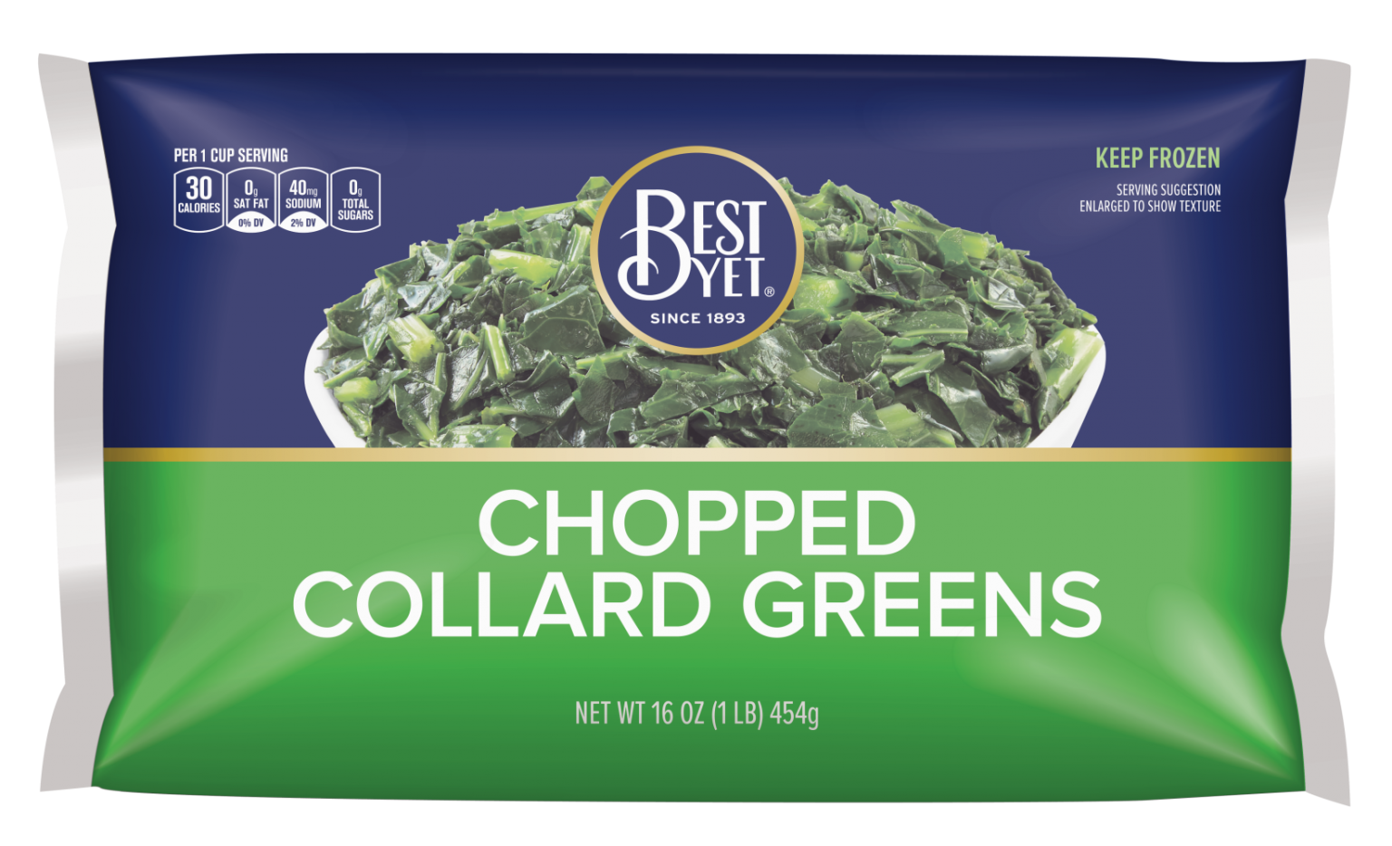Chopped Collard Greens Best Yet Brand