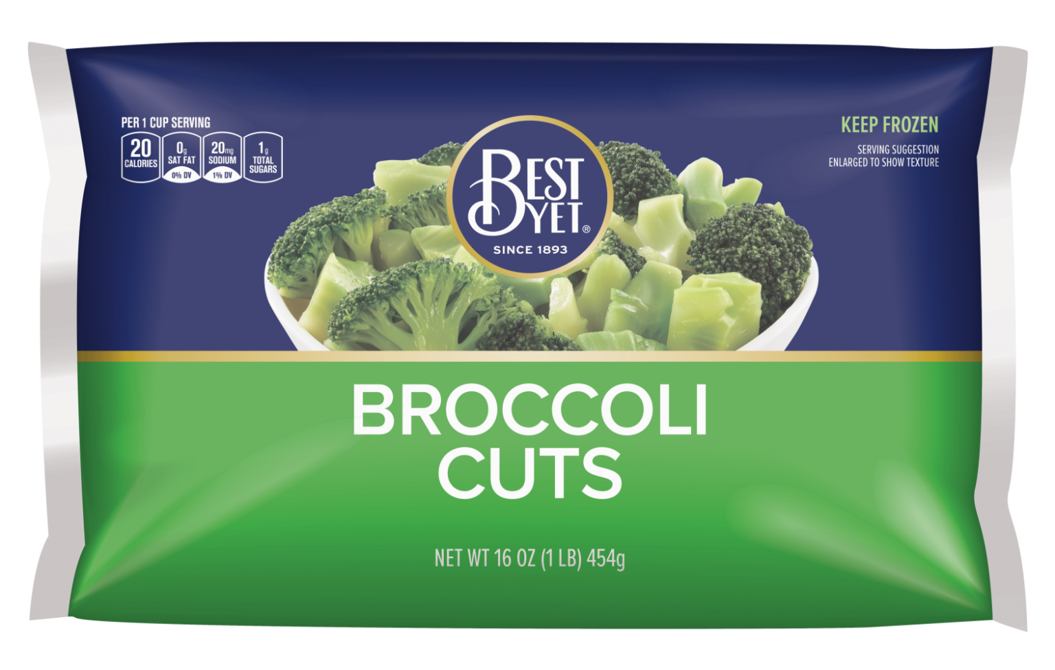 Broccoli Cuts 16OZ Best Yet Brand