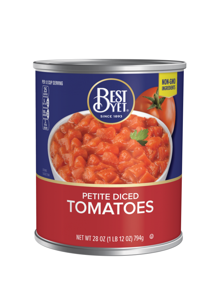 Petite Diced Tomatoes Best Yet Brand