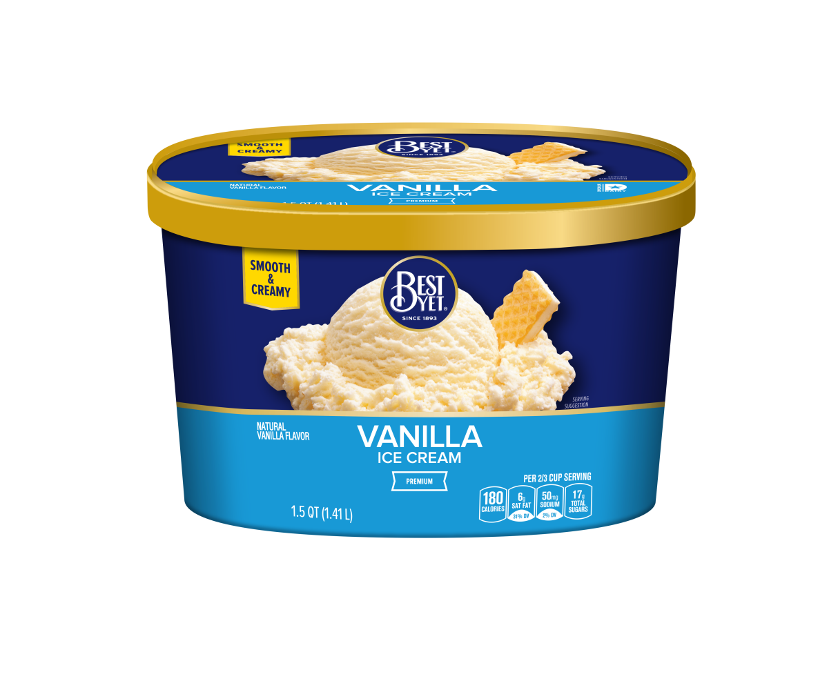 Natural Vanilla Ice Cream Best Yet Brand