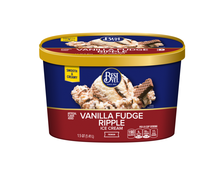 Vanilla Fudge Ripple Ice Cream Best Yet Brand
