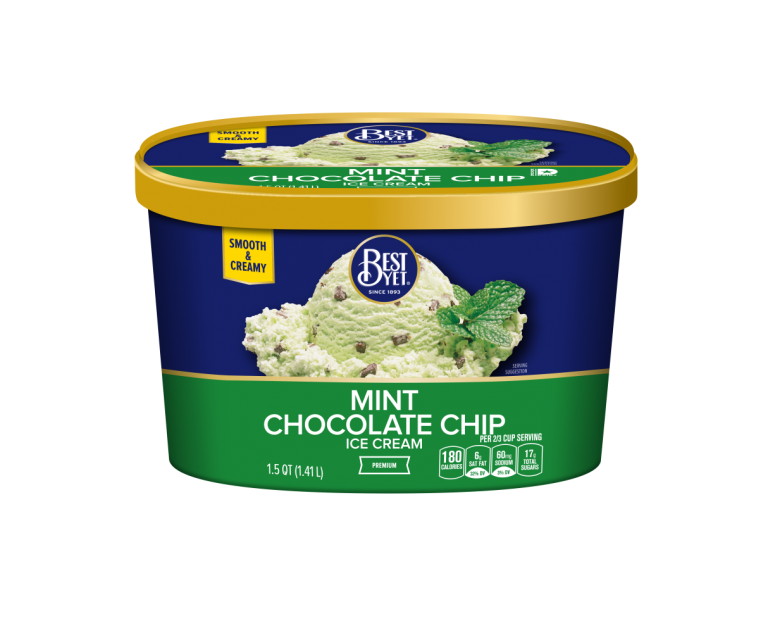 Mint Chocolate Chip Ice Cream Best Yet Brand
