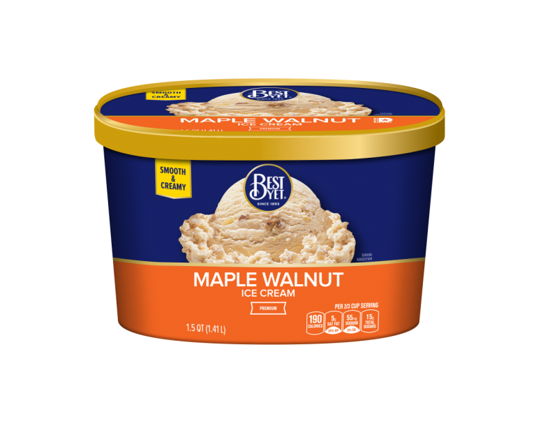 Maple Walnut Ice Cream Best Yet Brand