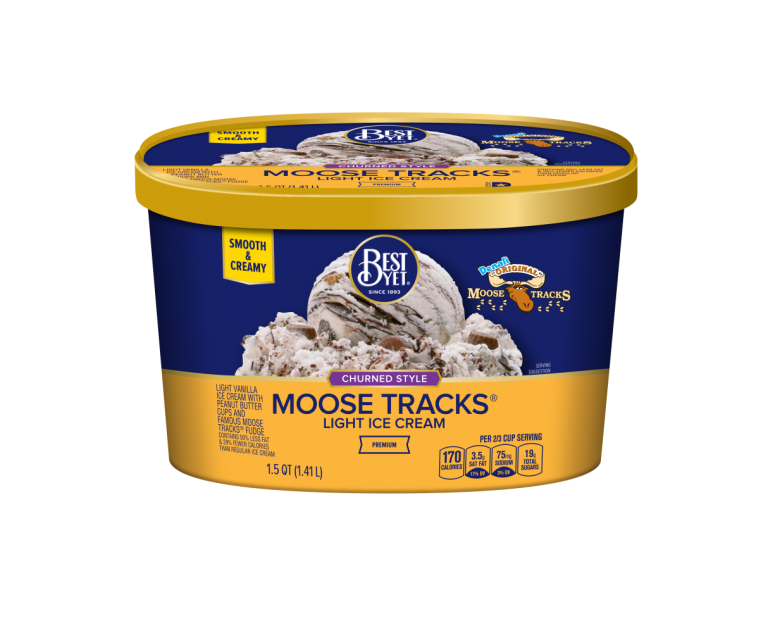 Churned Moose Tracks Ice Cream Best Yet Brand
