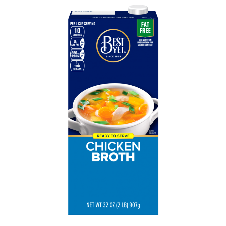 Chicken Broth 32OZ Best Yet Brand