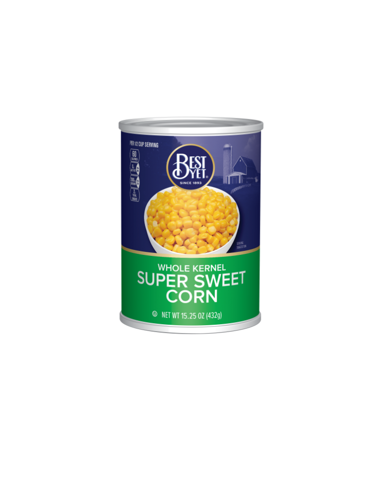 Whole Kernel Super Sweet Corn Best Yet Brand