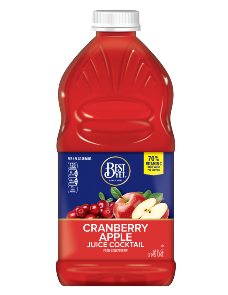 Cranberry Apple Juice Best Yet Brand