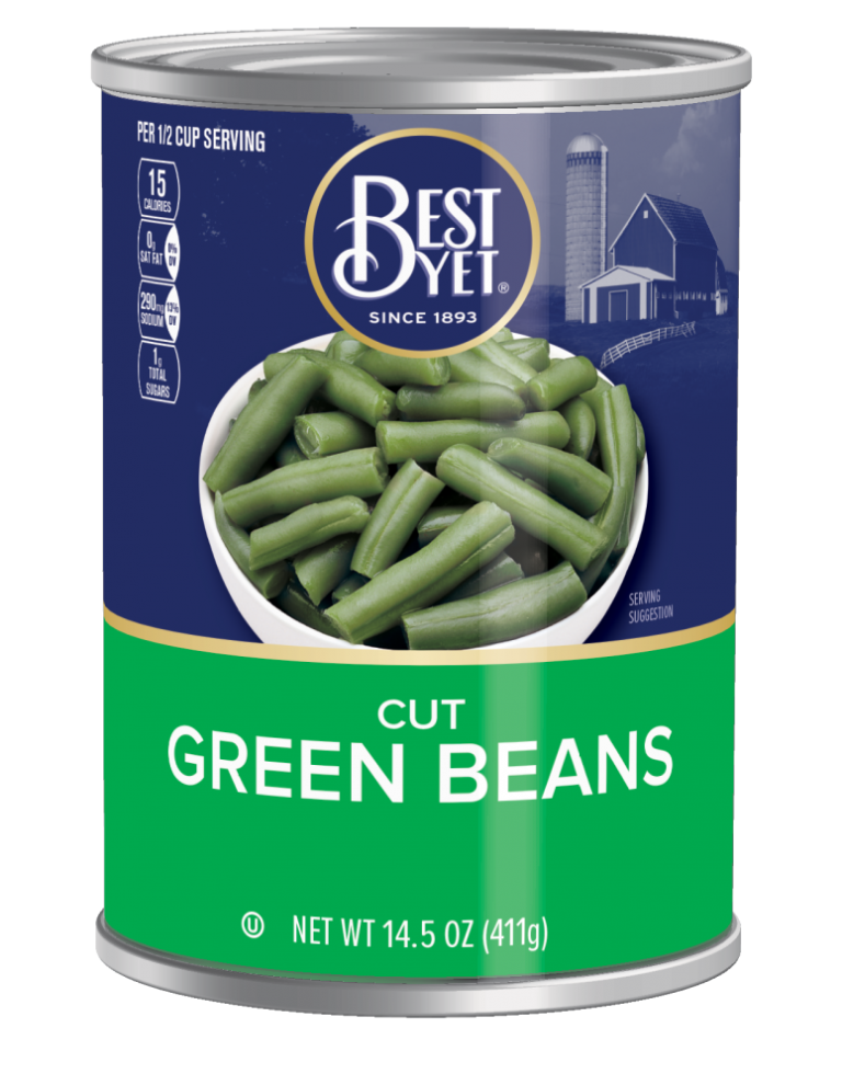 Cut Green Beans 14.5OZ Best Yet Brand