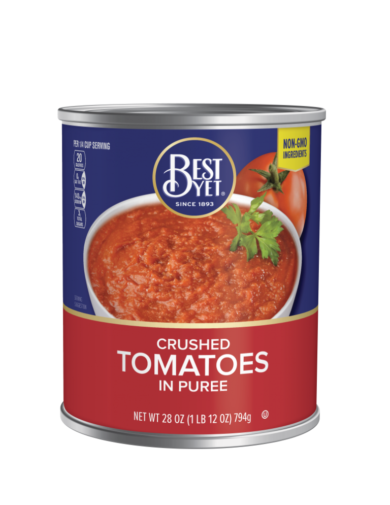 Crushed Tomatoes 28OZ Best Yet Brand