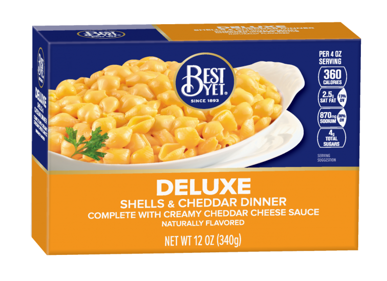 Deluxe Macaroni & Cheese Best Yet Brand