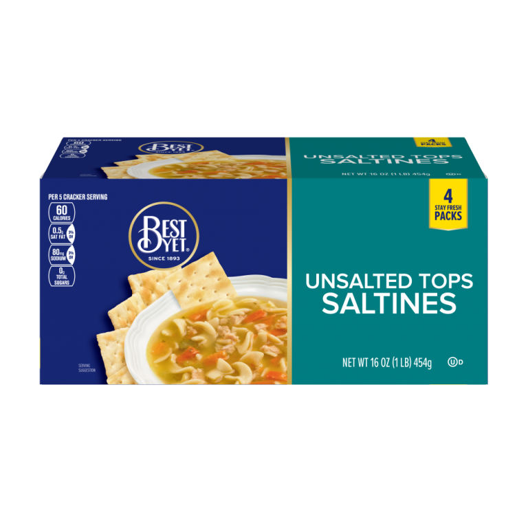 Saltine Crackers Unsalted Best Yet Brand