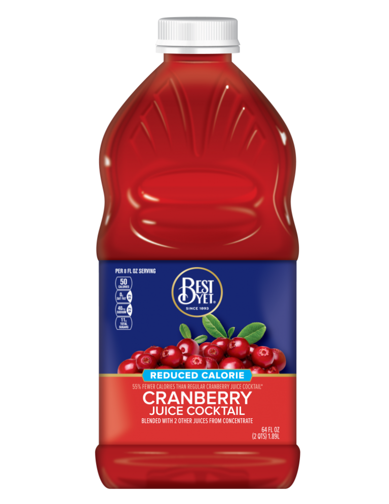 Cranberry Juice Cocktail Reduced Calorie Best Yet Brand