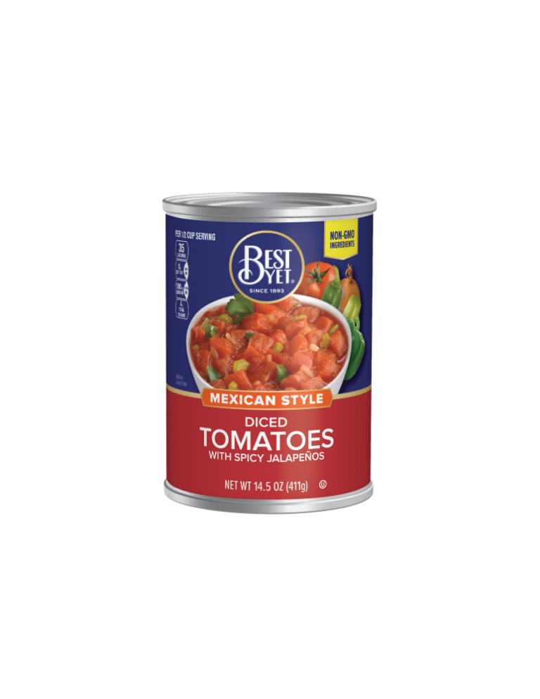 Mexican Diced Tomato Best Yet Brand
