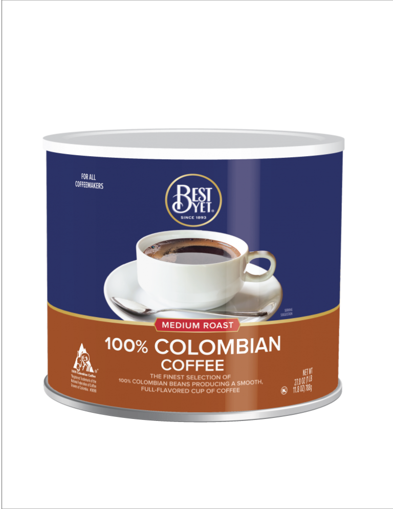 Colombian Coffee Can Best Yet Brand