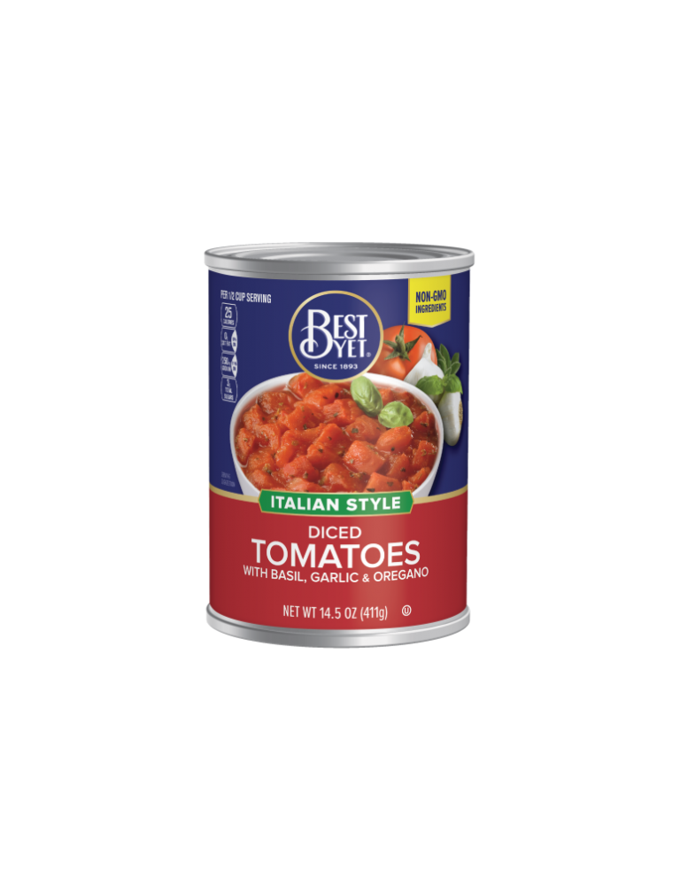 Diced Italian Tomatoes Best Yet Brand