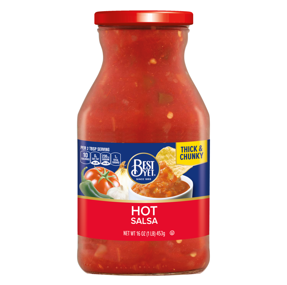 Hot Salsa Sauce - Best Yet Brand