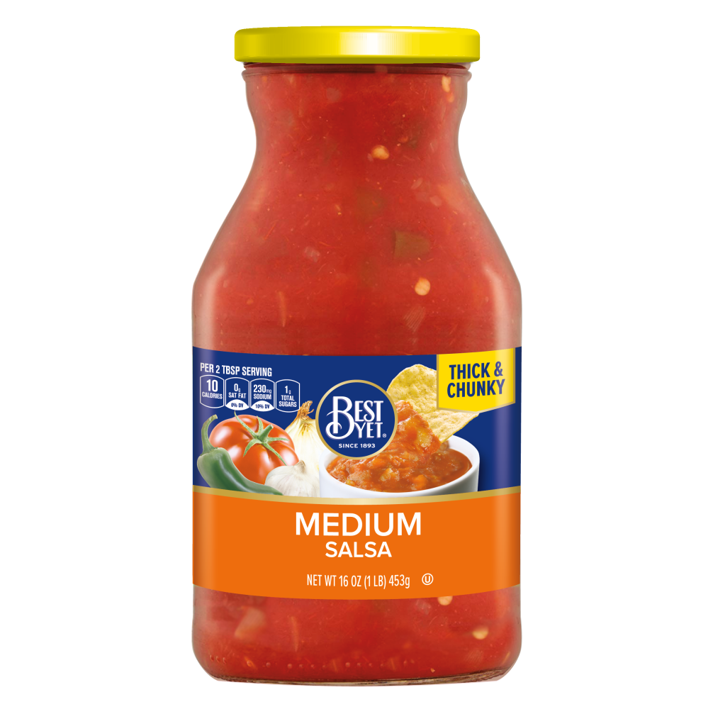 Medium Salsa Sauce - Best Yet Brand