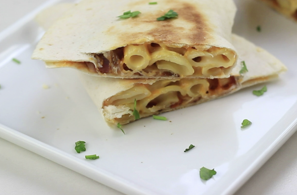 Sriracha Mac & Cheese Quesadillas Best Yet Brand