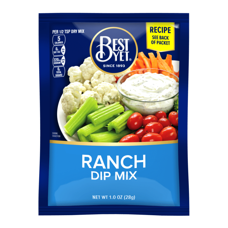 Ranch Dip Mix Best Yet Brand